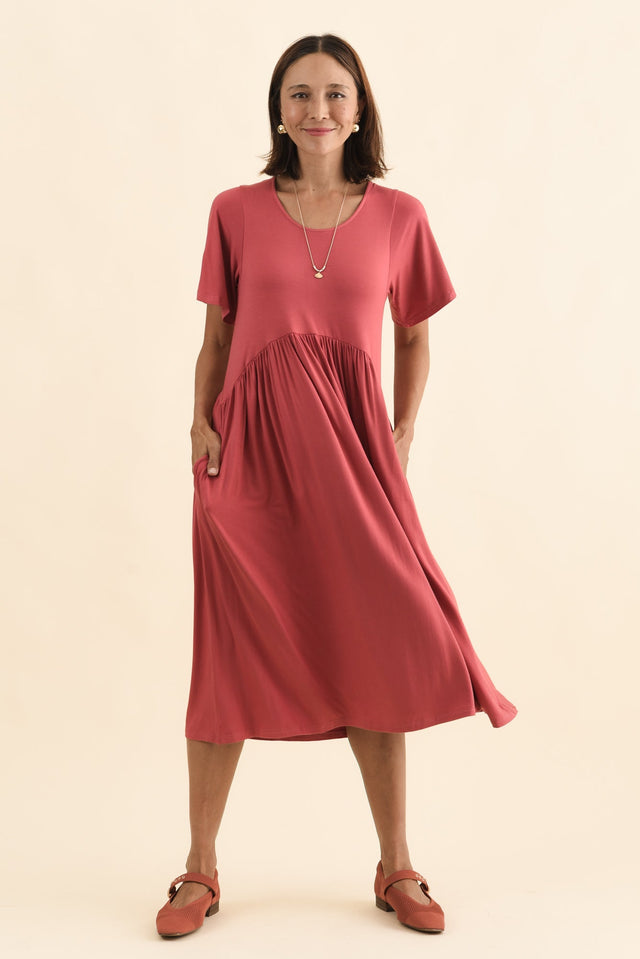 Dalton Rust Crescent Dress image 8