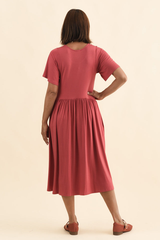 Dalton Rust Crescent Dress image 6
