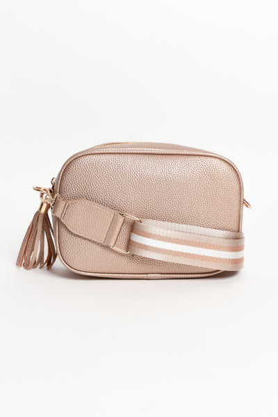 Dell Bronze Crossbody Bag