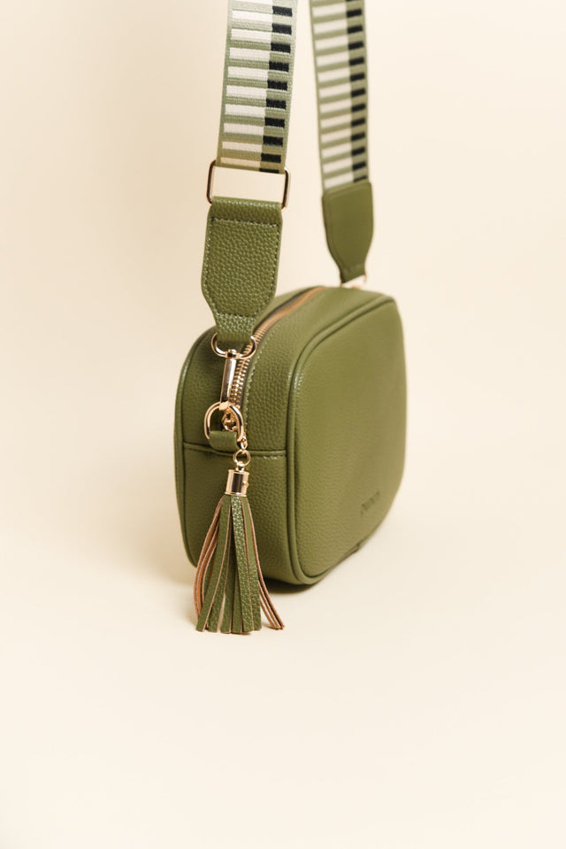 Dell Khaki Crossbody Bag image 3