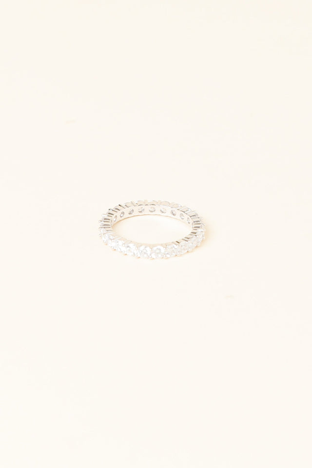 Dolce Vita Silver Diamante Ring