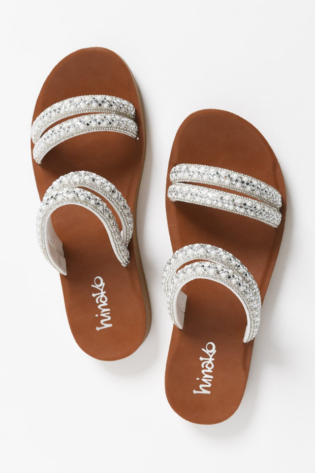 Dominica Silver Diamante Slide image 5