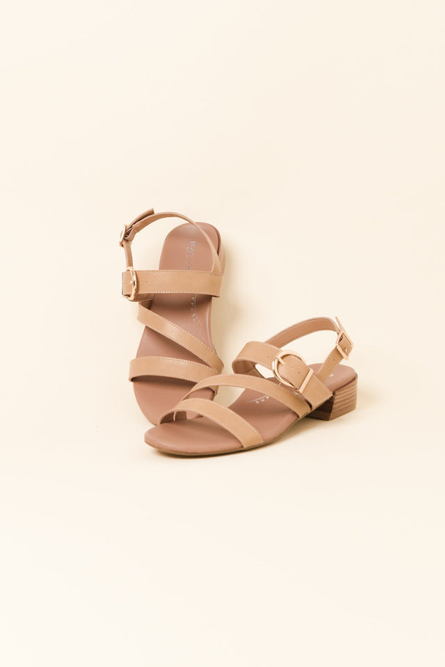 Dorsett Tan Buckle Heel image 2