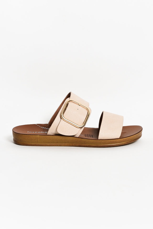 Doti Cream Buckle Slide