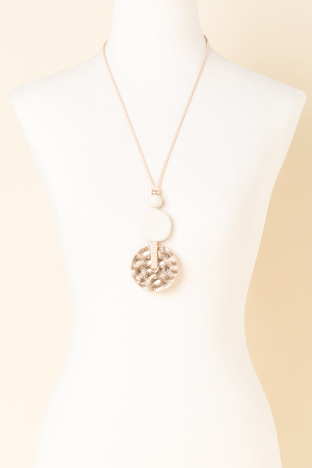 Eddington Gold Pendant Necklace