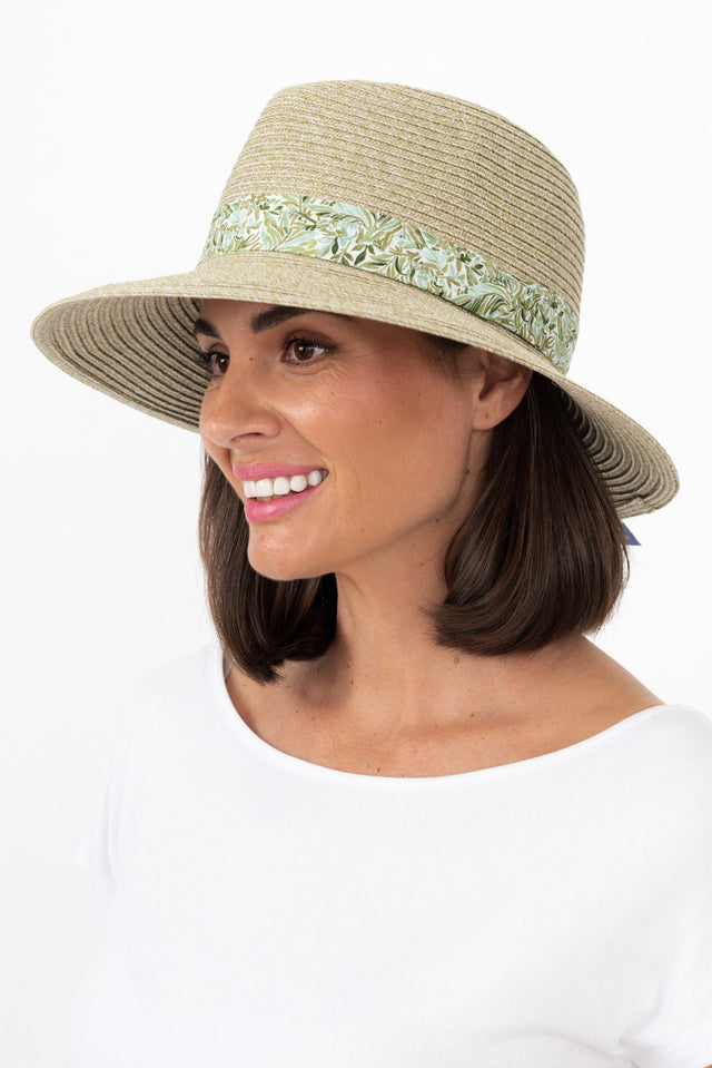 Eden Green Flexibraid Fedora