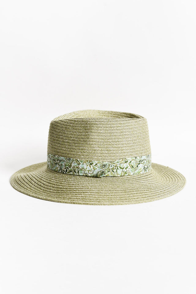 Eden Green Flexibraid Fedora