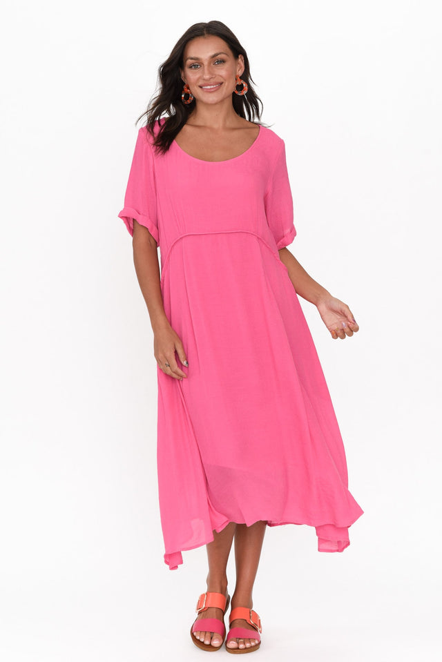 Everlyn Pink Crescent Dress image 2