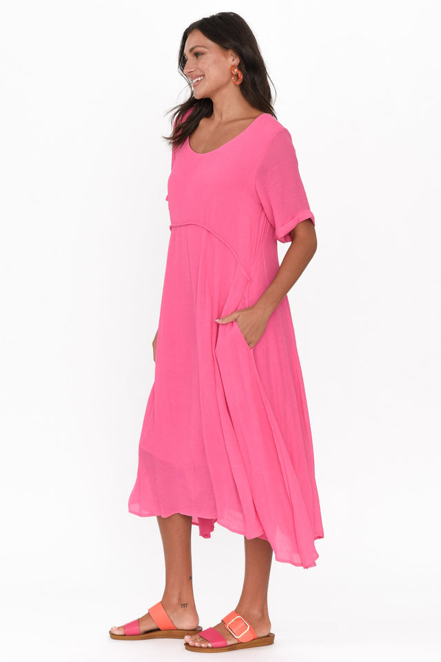 Everlyn Pink Crescent Dress image 3