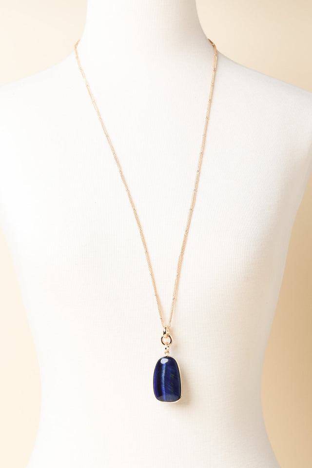 Fable Blue Pendant Necklace