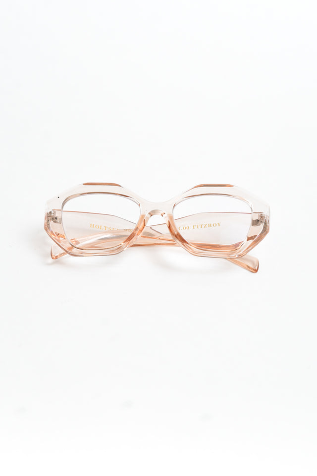Fitzroy Champagne Oversized Reading Glasses image 2