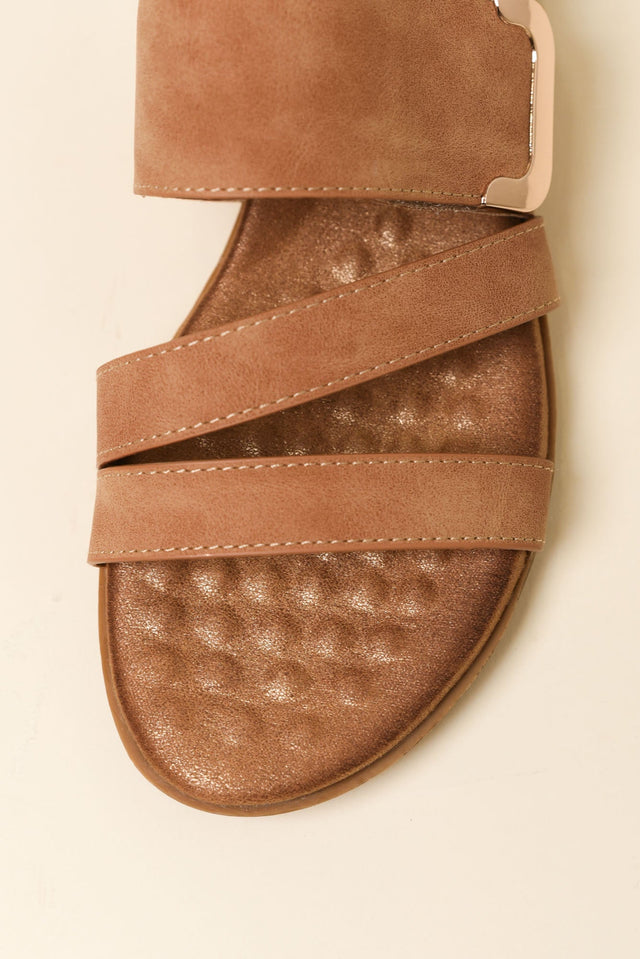 Flinders Tan Velcro Sandal image 6