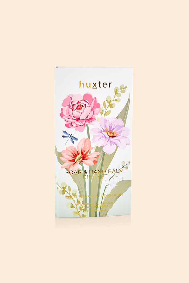 French Pear Soap and Hand Cream Gift Set image 1