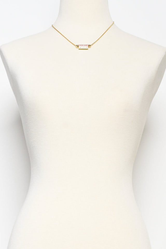 Gasly Gold Happy Chain Necklace