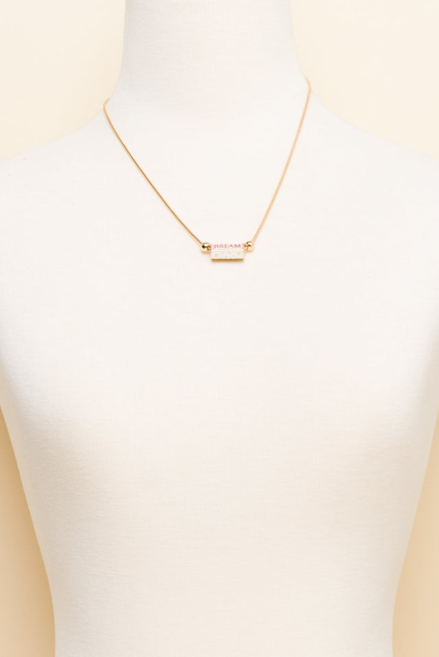 Gasly Gold Happy Chain Necklace