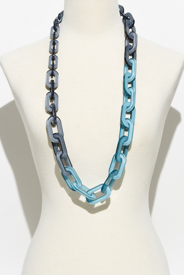 Hanoi Blue Linked Necklace