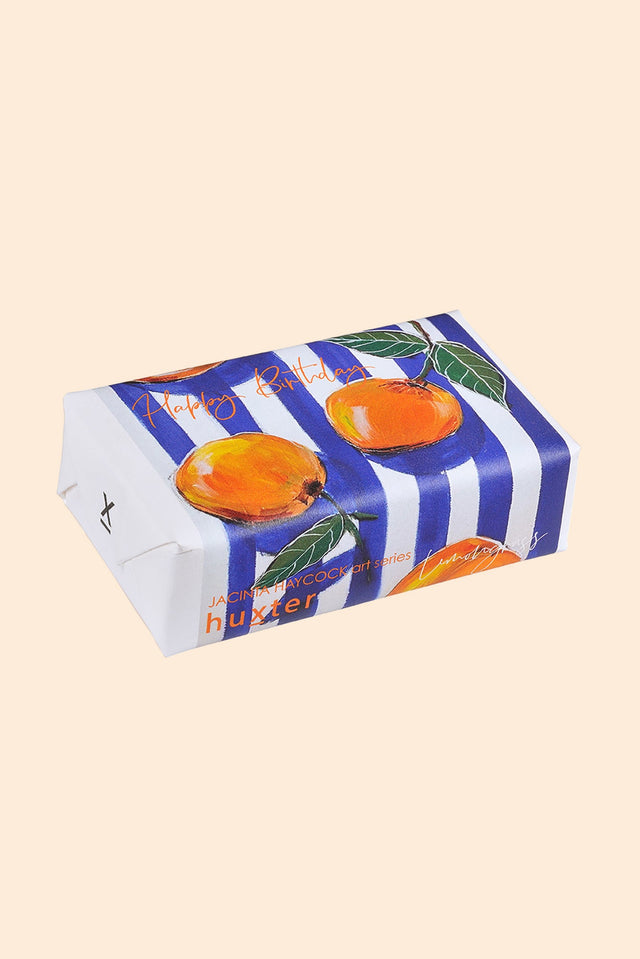 Happy Birthday Vitamin C Lemongrass Soap image 1