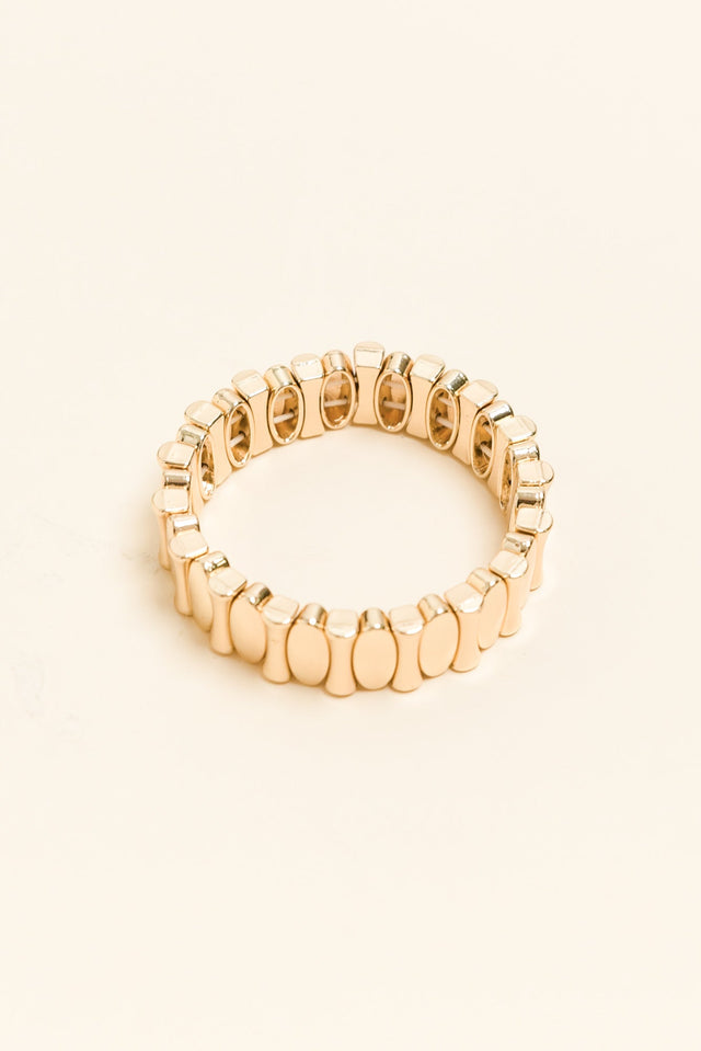 Imelda Gold Beaded Bracelet image 1