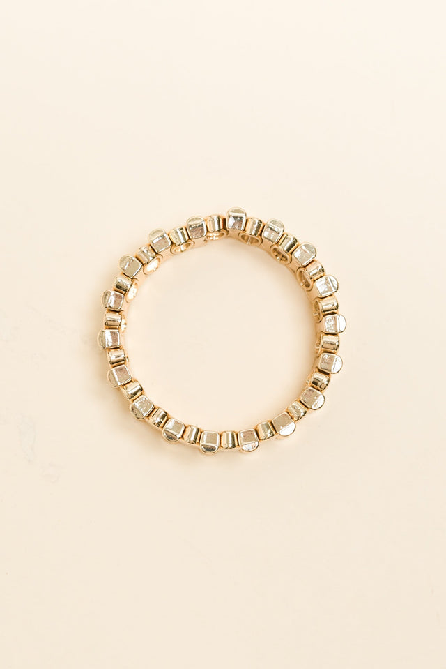 Imelda Gold Beaded Bracelet image 2