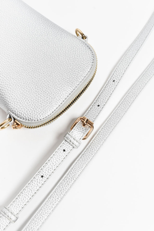 Indira Silver Bag Strap