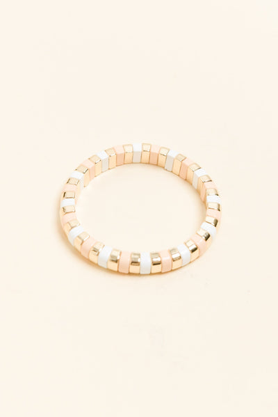 Isabelli Gold Beaded Bracelet