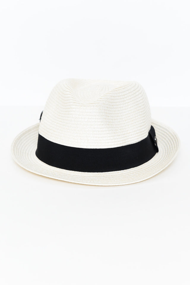 Ivory Travel Trilby Hat