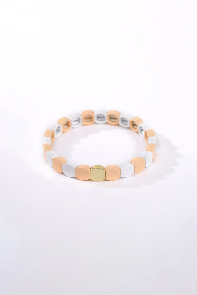 Ivy Gold Beaded Bracelet