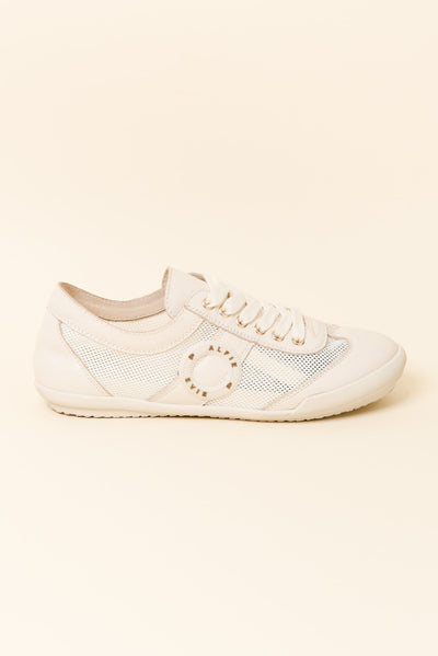 Jamie Cream Mesh Sneaker