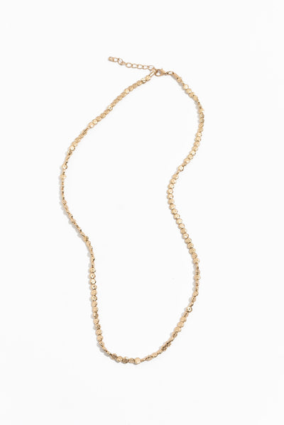 Jamila Gold Beaded Necklace