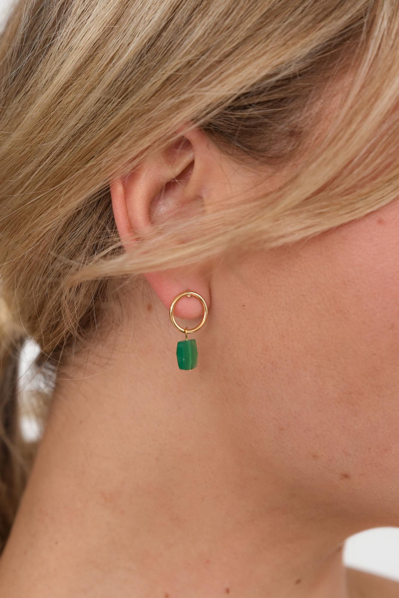 Emerald and Diamond Drop Earrings - Underwoods Jewelers