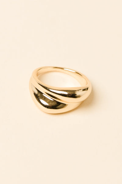 Jem Gold Double Band Ring