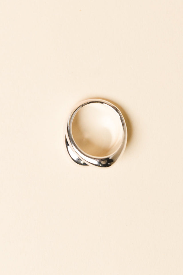 Jem Silver Double Band Ring image 3