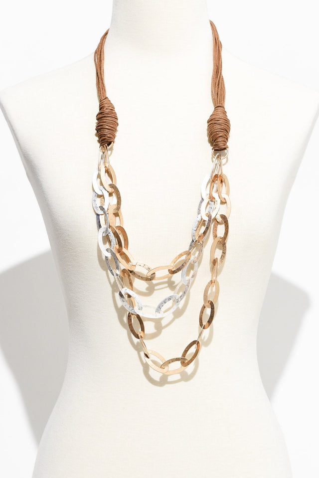 Jireh Gold Linked Necklace