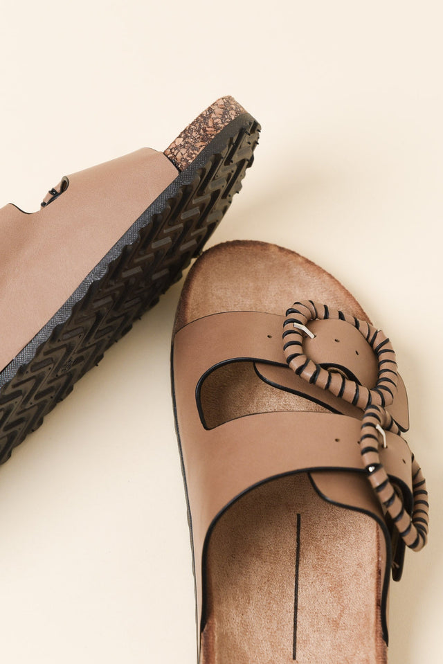 Jirona Tan Buckle Slide image 3