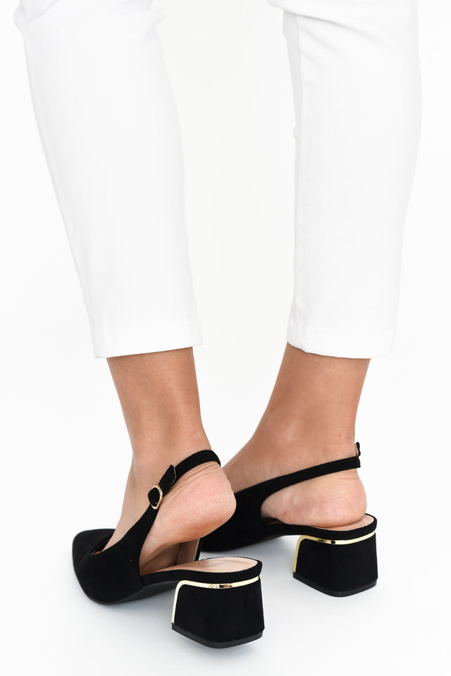 Jonty Black Slingback Heel image 3