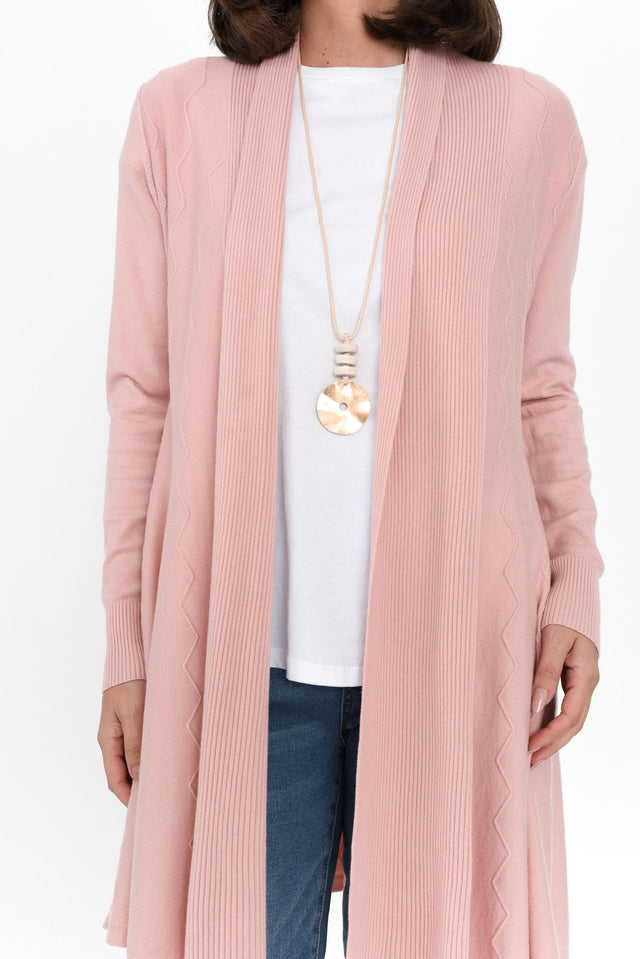 Kansas Blush Knit Cardigan