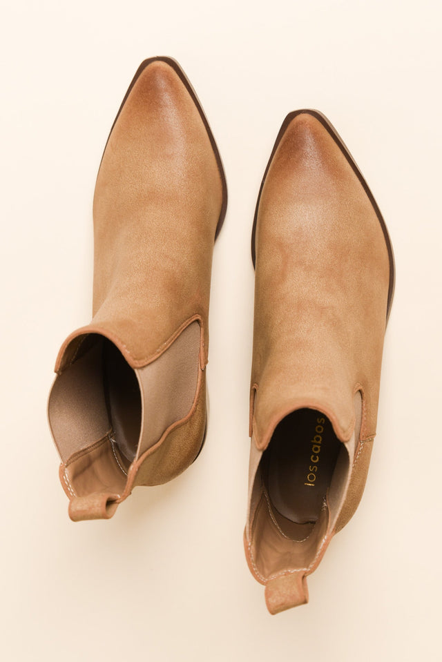 Kansley Tan Heeled Boot image 4