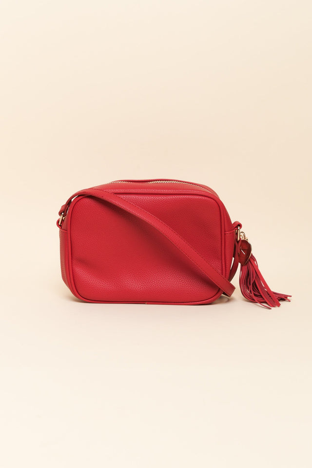 Katie Red Crossbody Bag