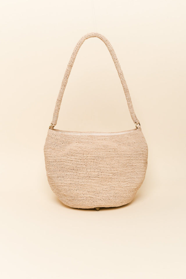 Kibo Natural Raffia Tote Bag