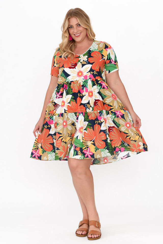 plus-size,curve-dresses,plus-size-sleeved-dresses,plus-size-above-knee-dresses,plus-size-cotton-dresses thumbnail 8