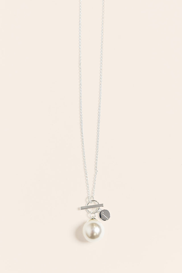 Kora Silver Pearl Necklace