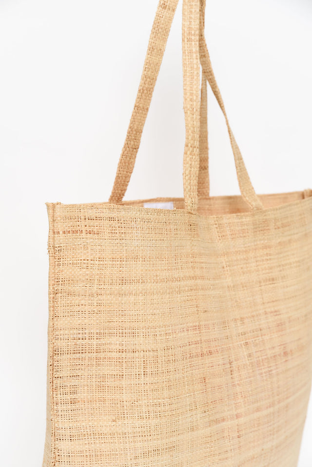 Langara Natural Raffia Tote Bag