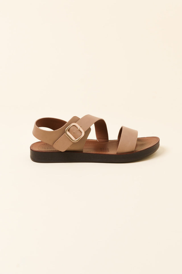 Leeigh Tan Buckle Sandal image 1