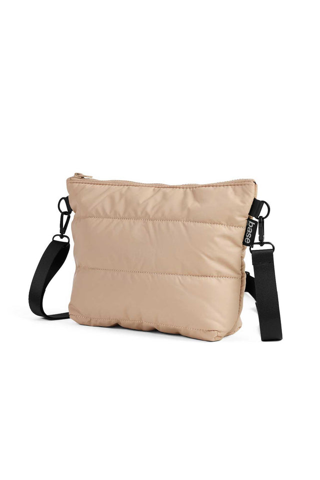 Stash Base Sand Crossbody Bag