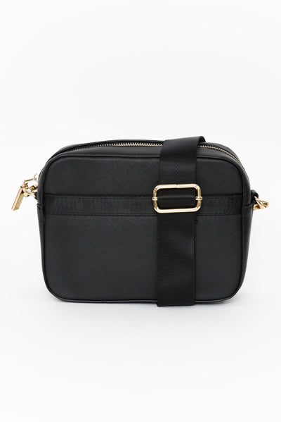 Lutie Black Camera Bag