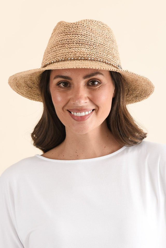 Magdalena Natural Raffia Safari Hat image 5