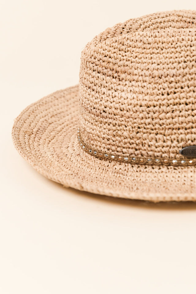 Magdalena Natural Raffia Safari Hat image 4