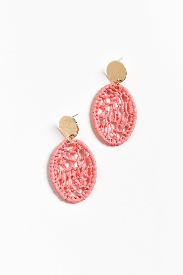 Maja Coral Web Earrings image 1