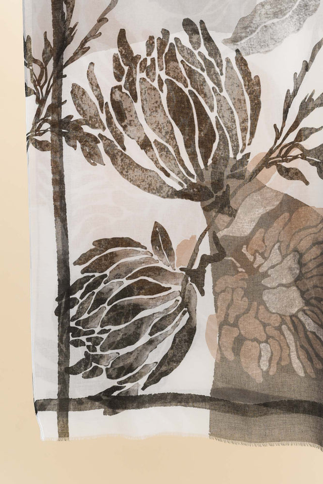 Maleny Black Garden Scarf image 3