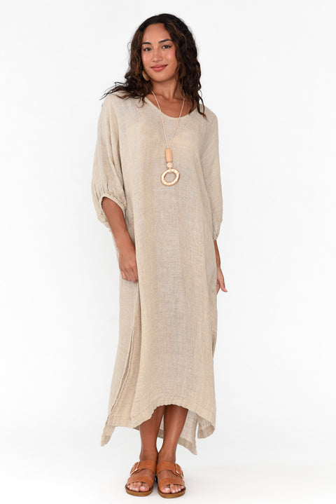 NZ DESIGNER linen dress